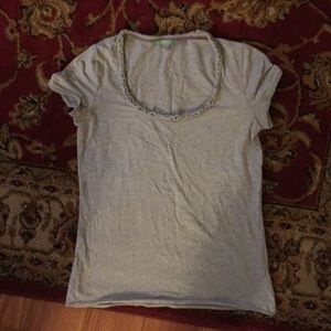 Ruffle collar tshirt